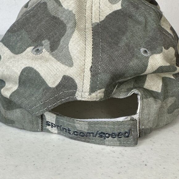 NASCAR Sprint Cup Series Camo Adjustable Strap Back Baseball Hat Cap - Picture 4 of 9